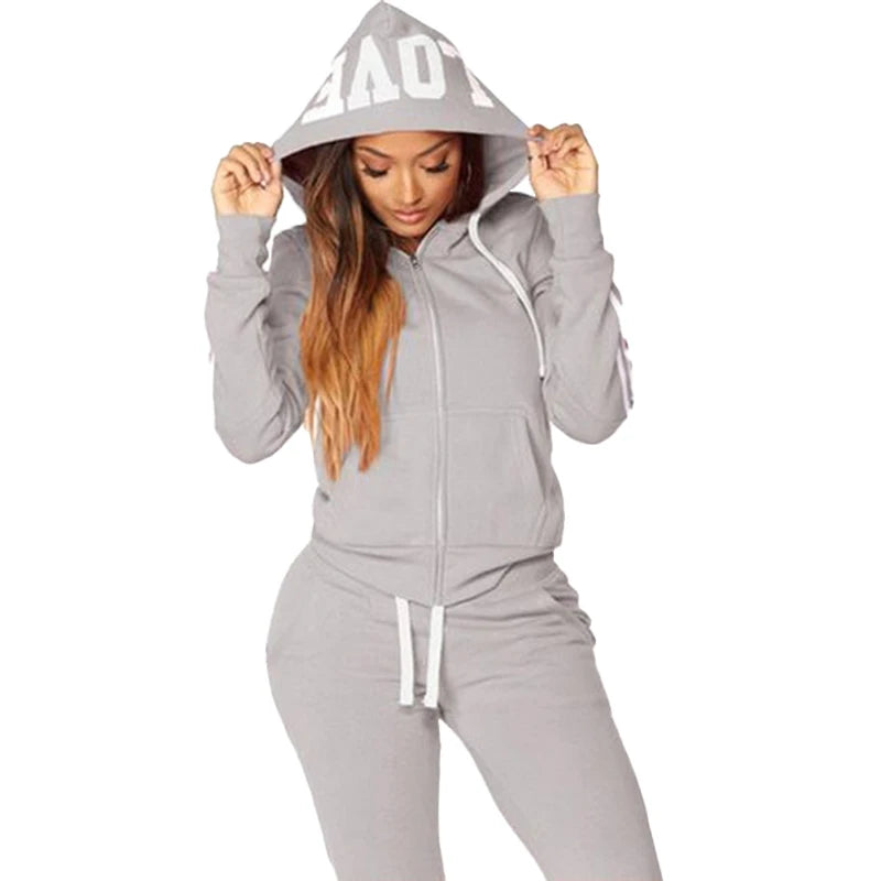 Hooded Tracksuit Set