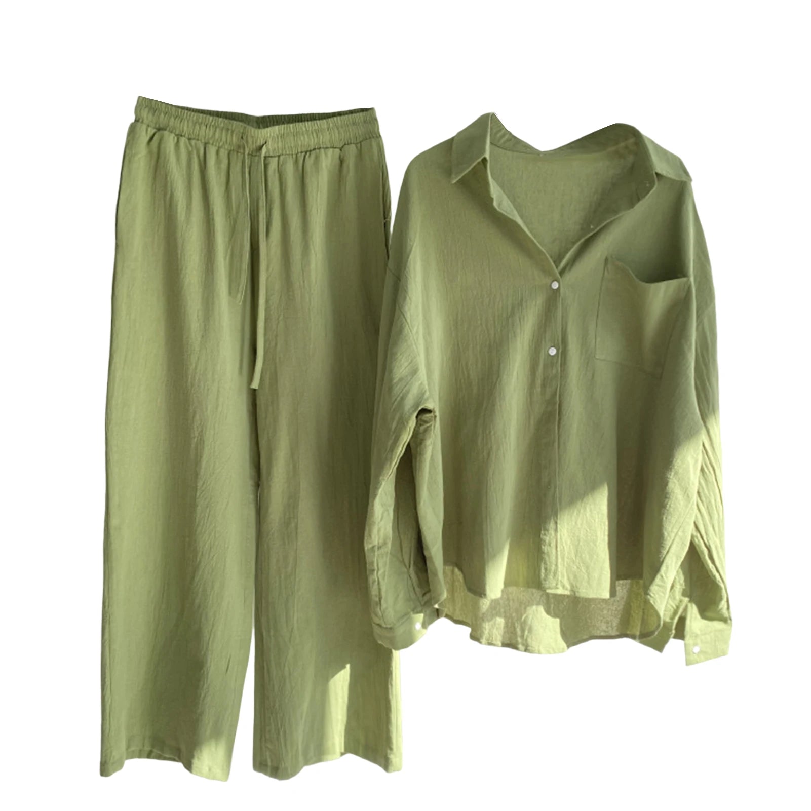 Cotton Linen 2 Piece Set