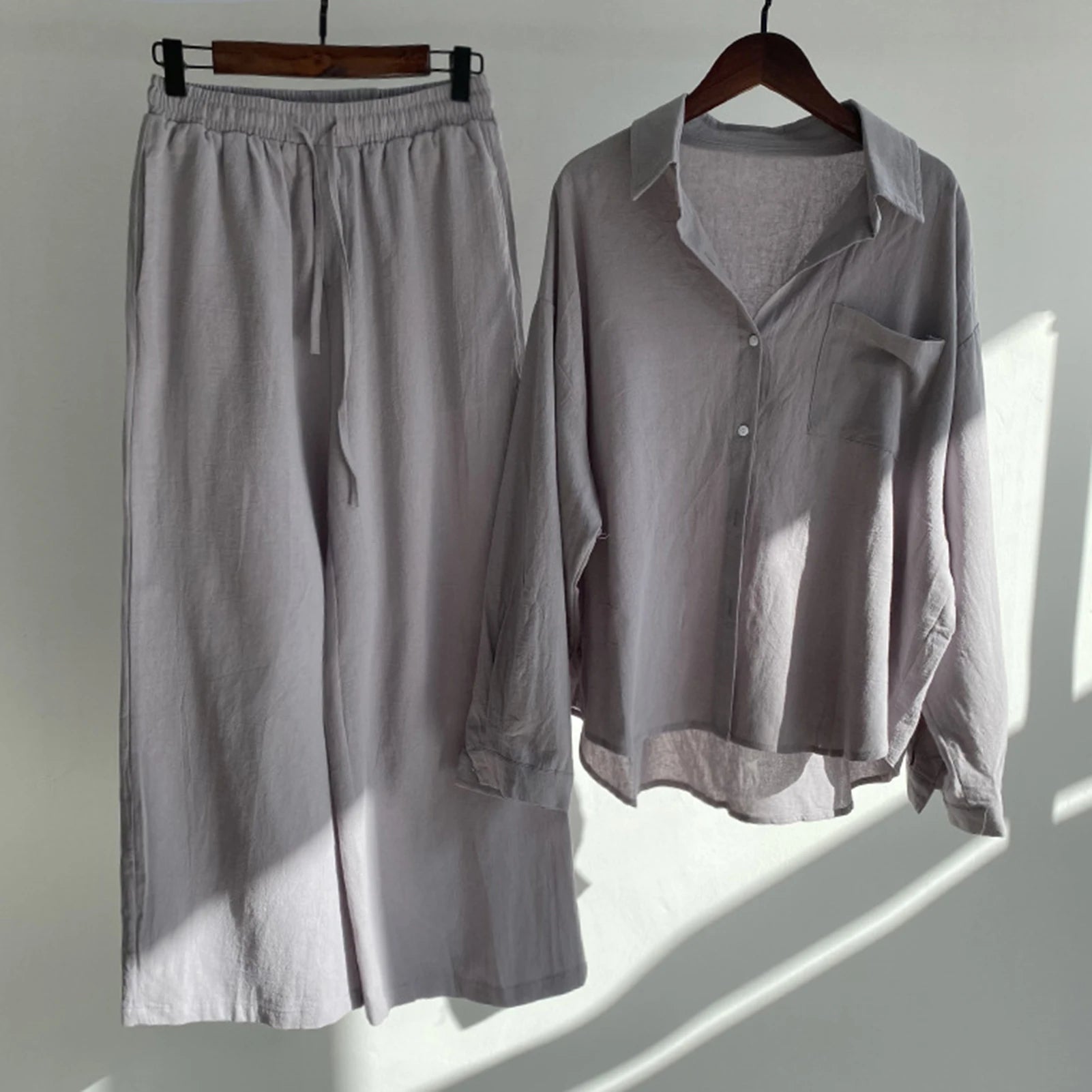 Cotton Linen 2 Piece Set