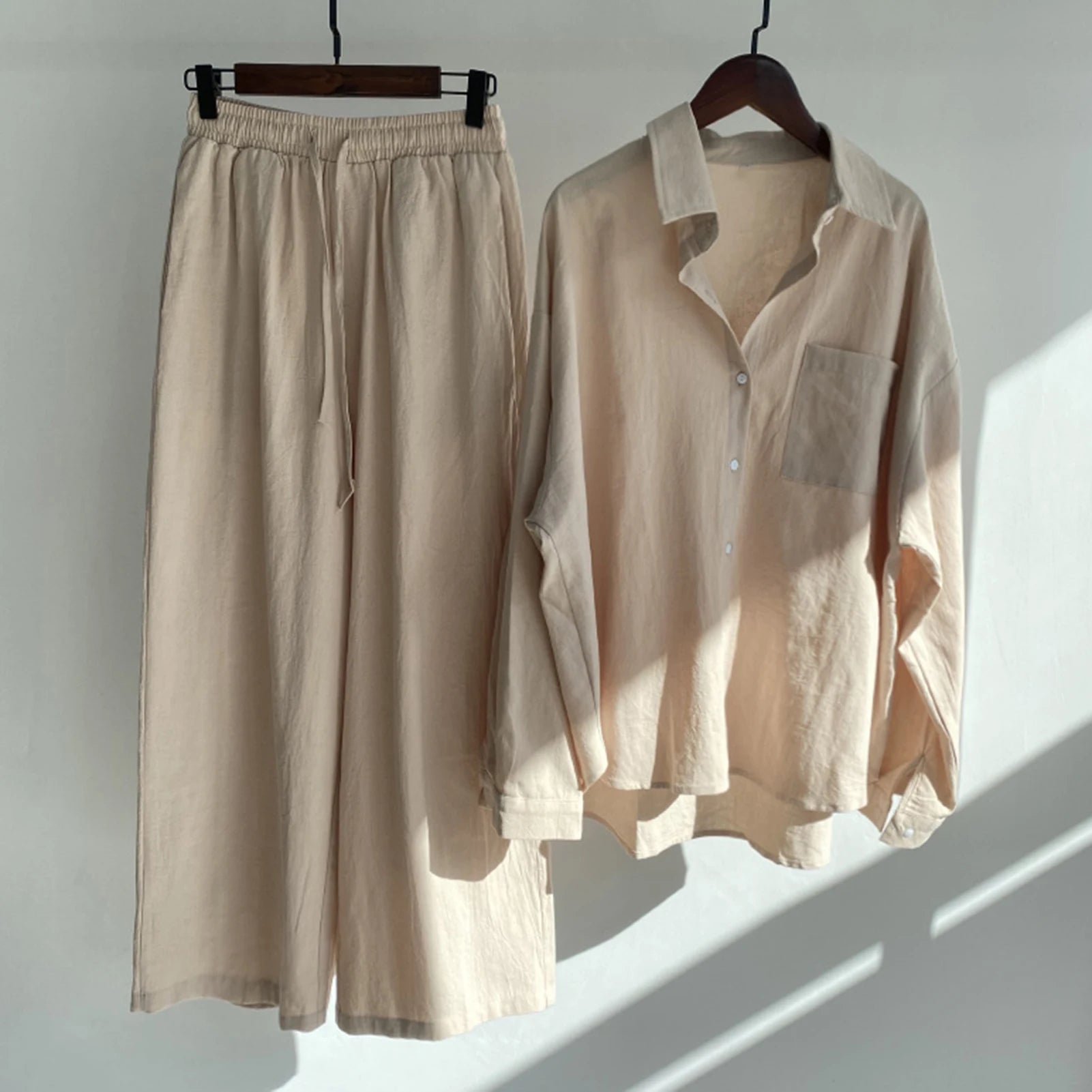 Cotton Linen 2 Piece Set