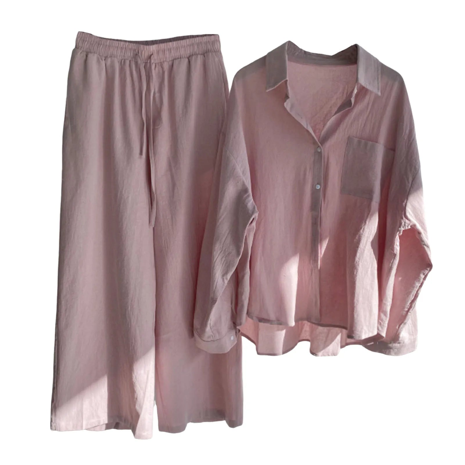 Cotton Linen 2 Piece Set
