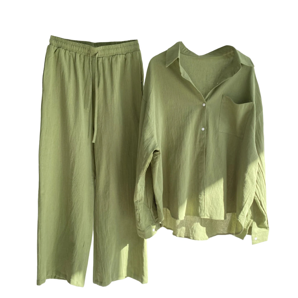 Cotton Linen 2 Piece Set